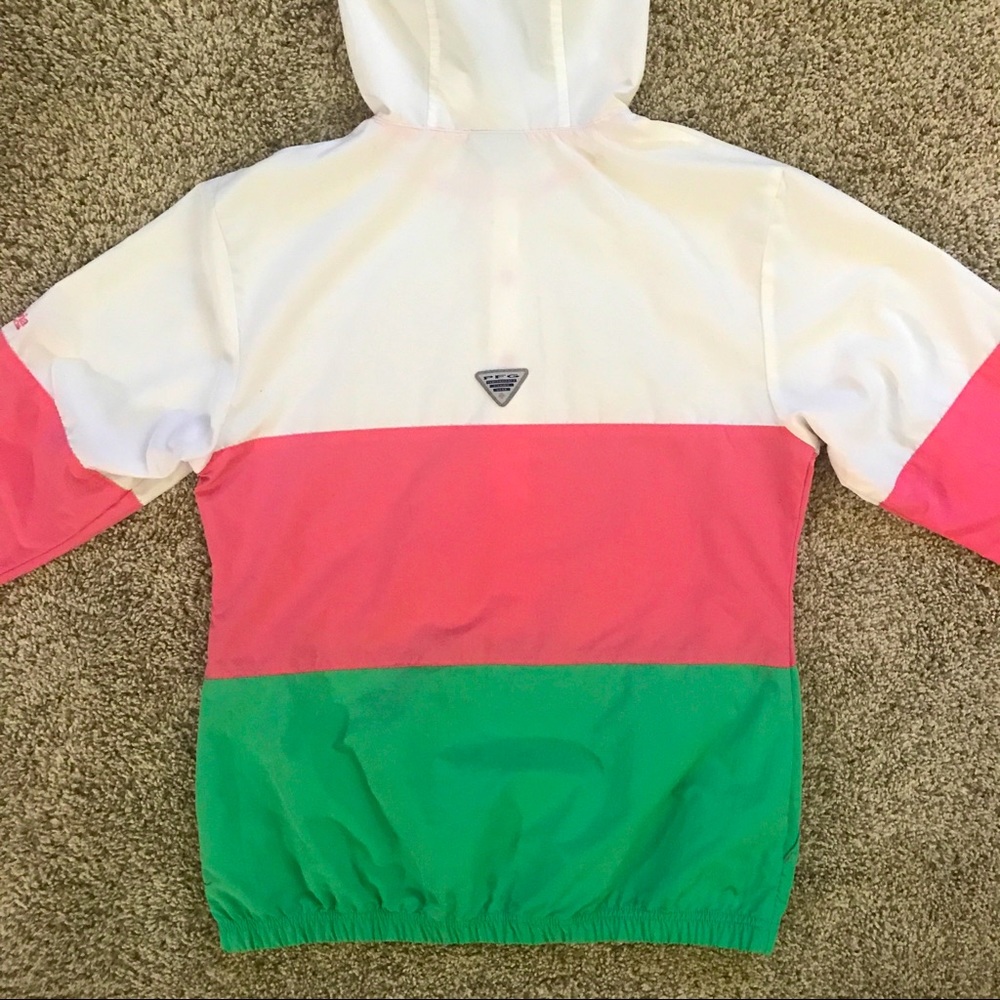 Euc Columbia Lightweight Pullover Jacket Windbrea… - image 6